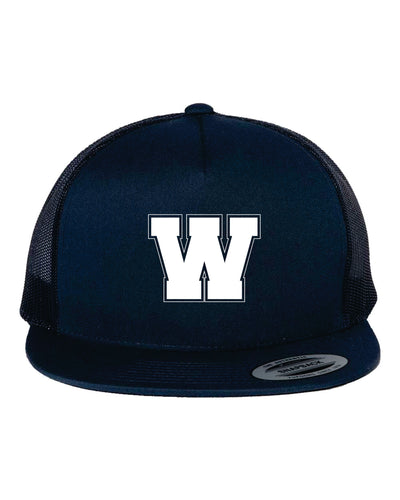 YP CLASSICS FIVE-PANEL TRUCKER CAP - 6006 - WALSHE WEAR - EMB