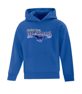 COTTON HOODIE - MUSTANGS LOGO - YOUTH