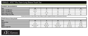 YOUTH PRO TEAM LONG SLEEVE - Y350LS - MAVERICKS LITTLE LEAGUE BASEBALL - HP