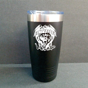 20oz. TRAVEL MUG - ELK VALLEY WILD LOGO - LASER ENGRAVED