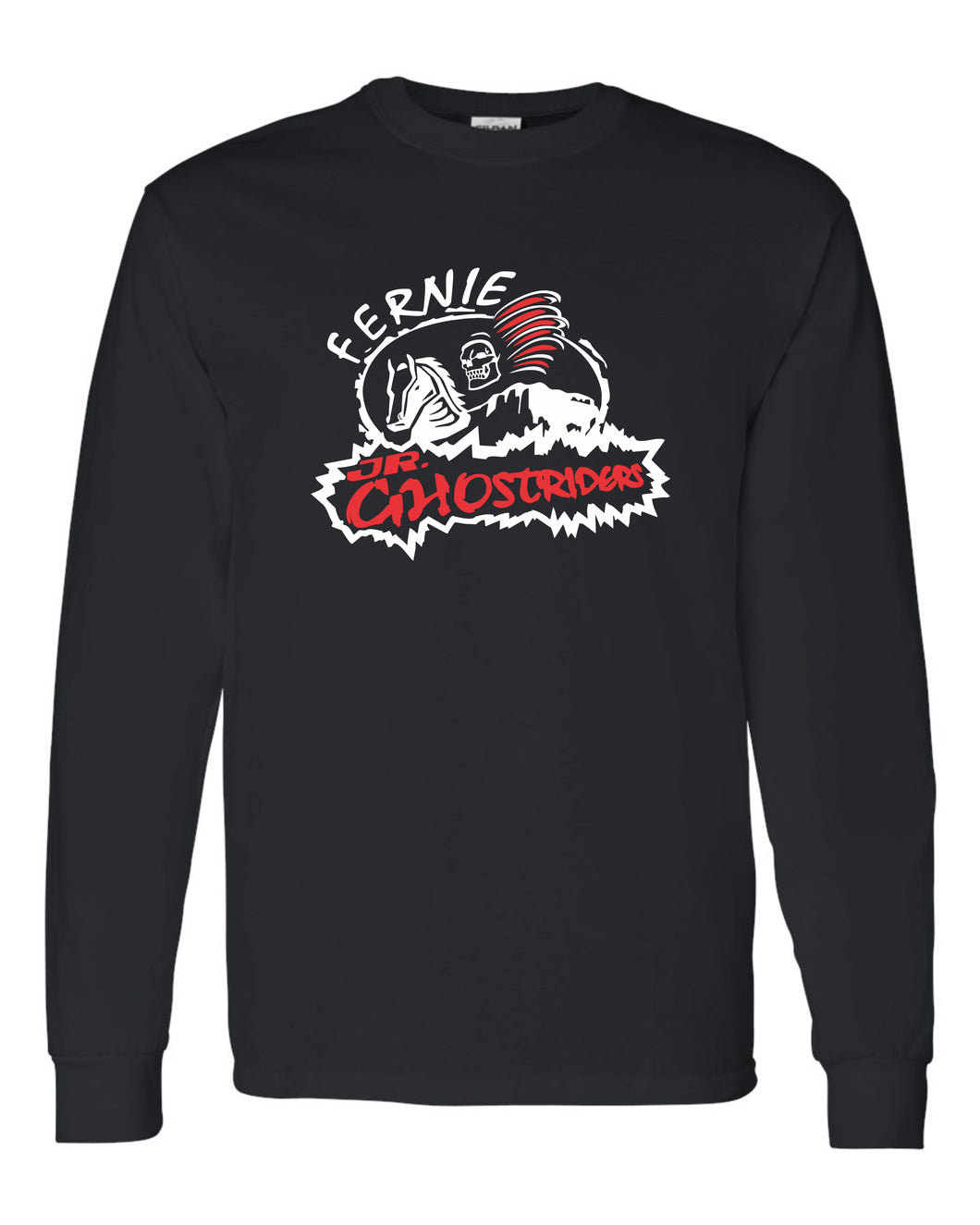LONG SLEEVE T-SHIRT - GHOSTRIDERS LOGO - YOUTH