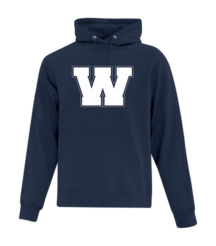 UNISEX EVERYDAY FLEECE HOODIE - ATCF2500 - WALSHE WEAR - HP